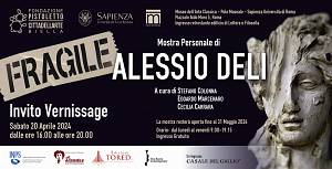 Fragile mostra personale di alessio deli